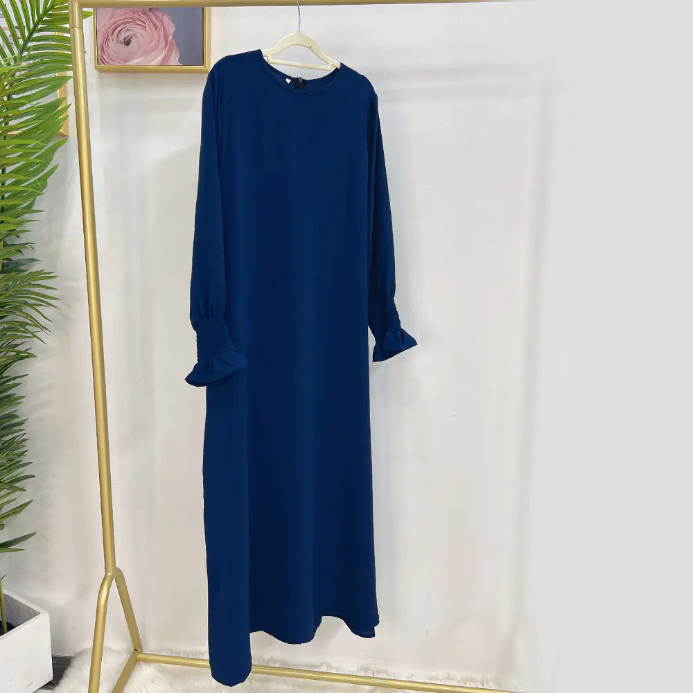 Relaxed Solid Maxi Dress