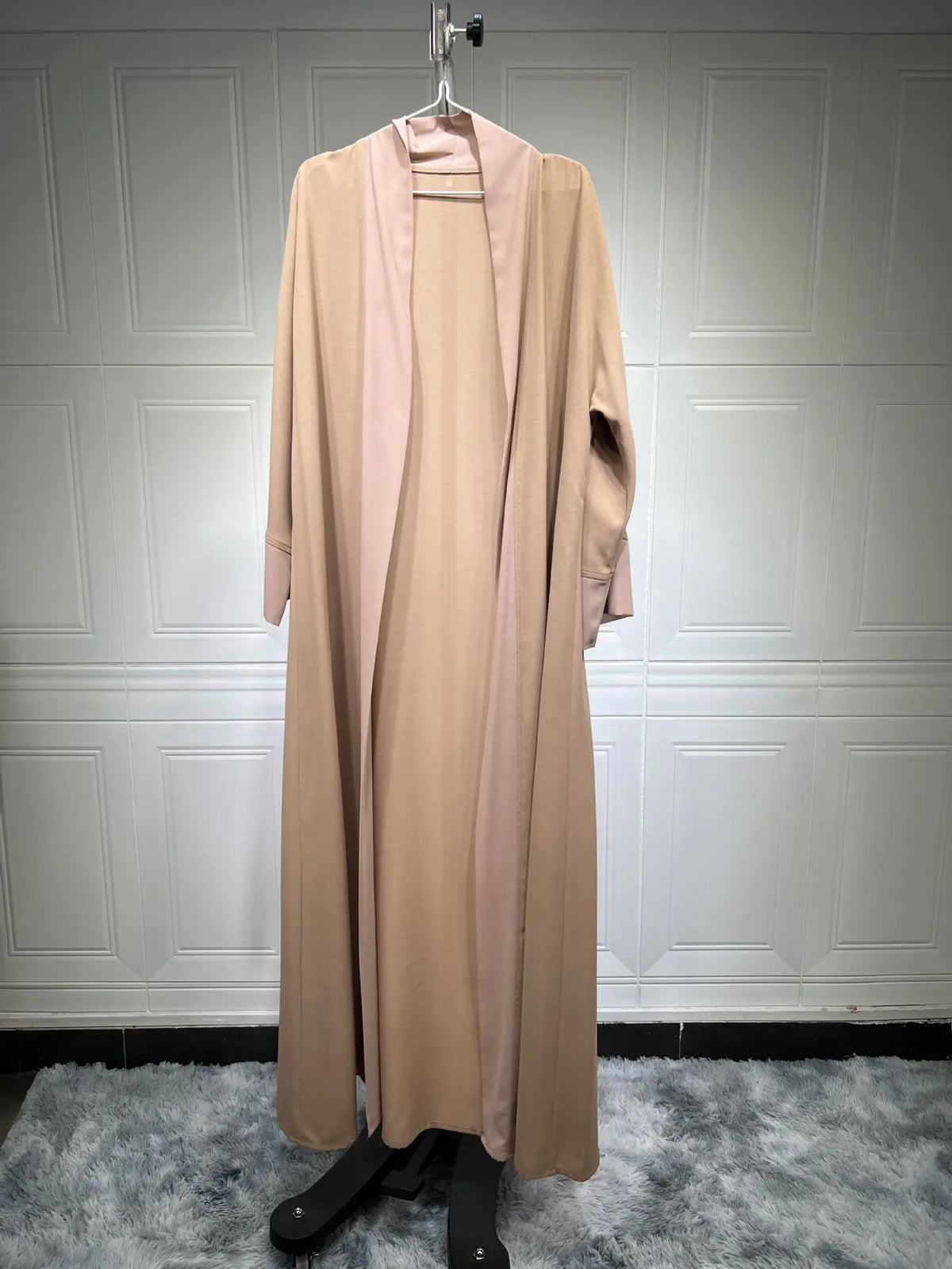 Chiffon Panel Open Abaya