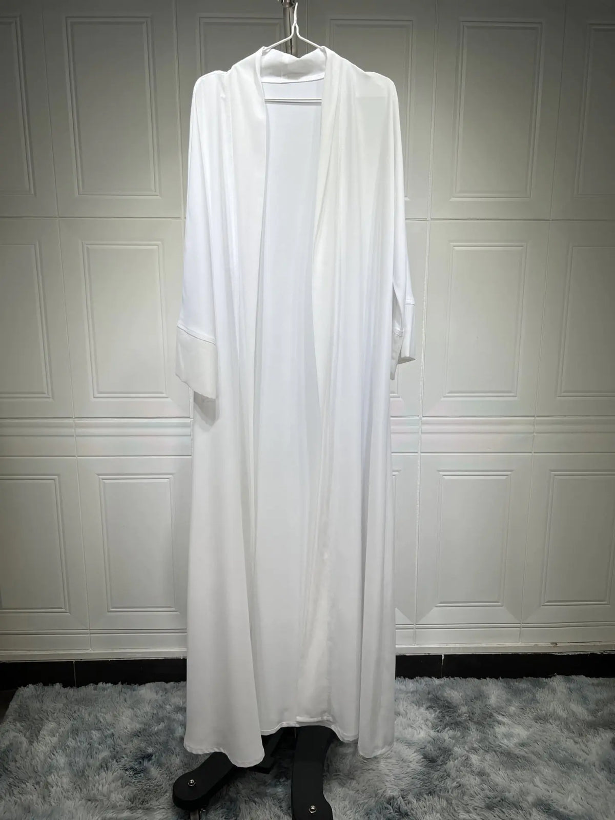Chiffon Panel Open Abaya