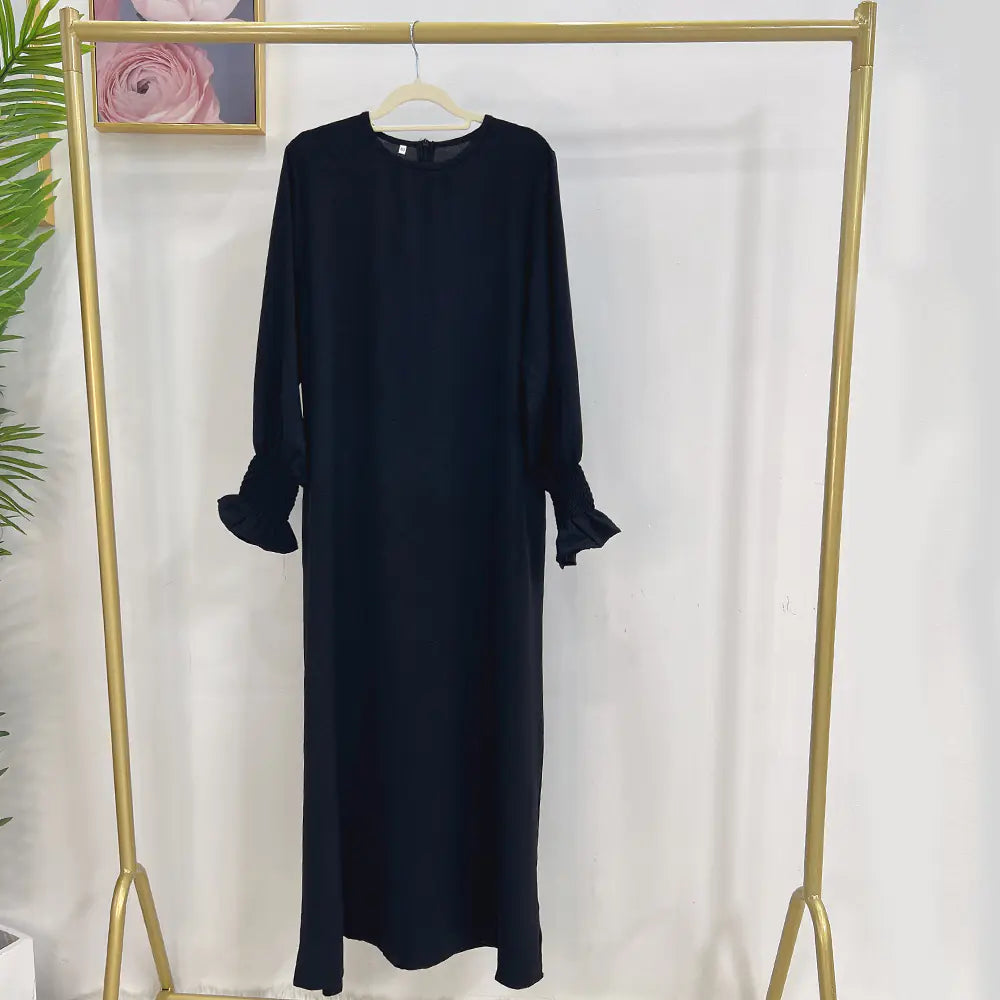 Relaxed Solid Maxi Dress
