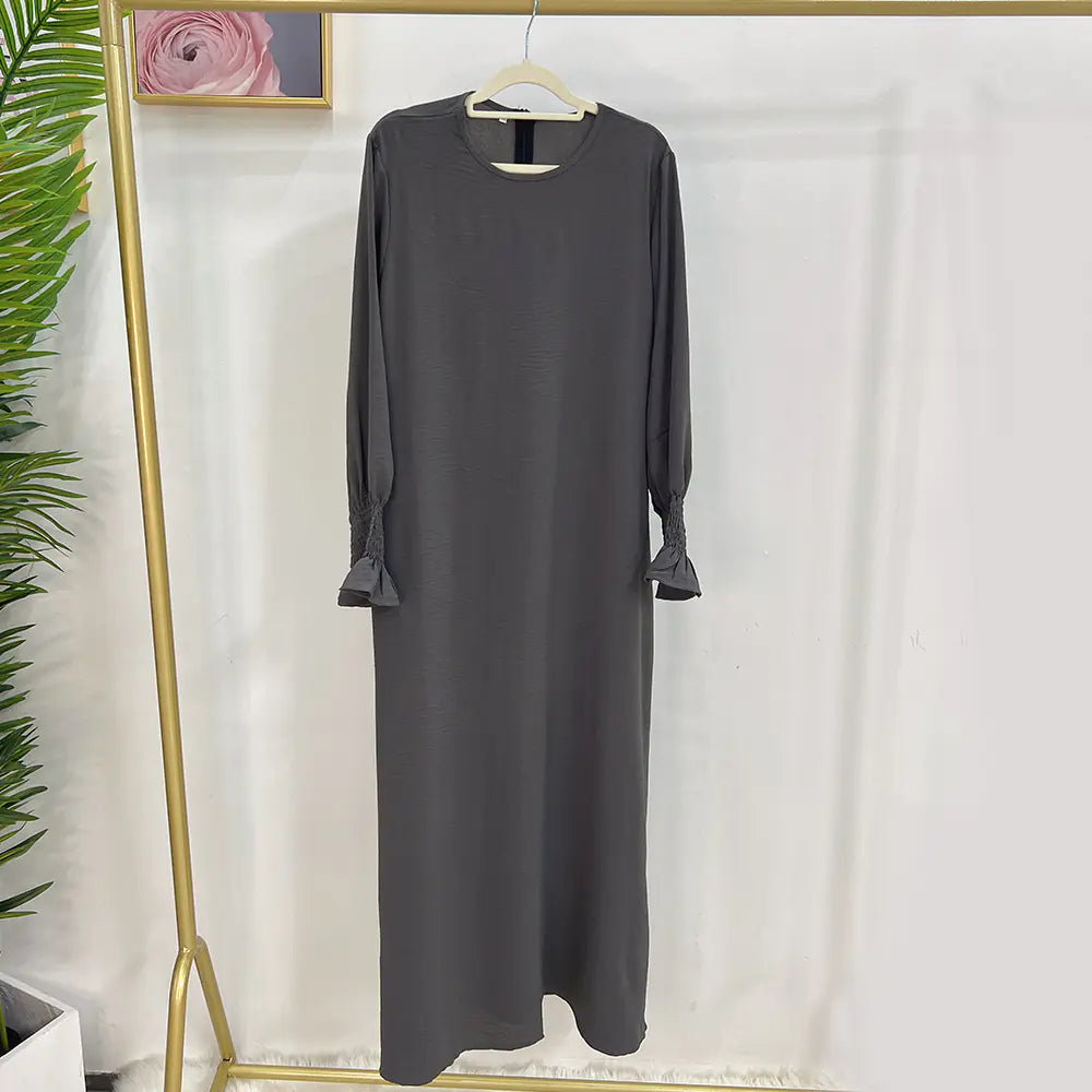 Relaxed Solid Maxi Dress
