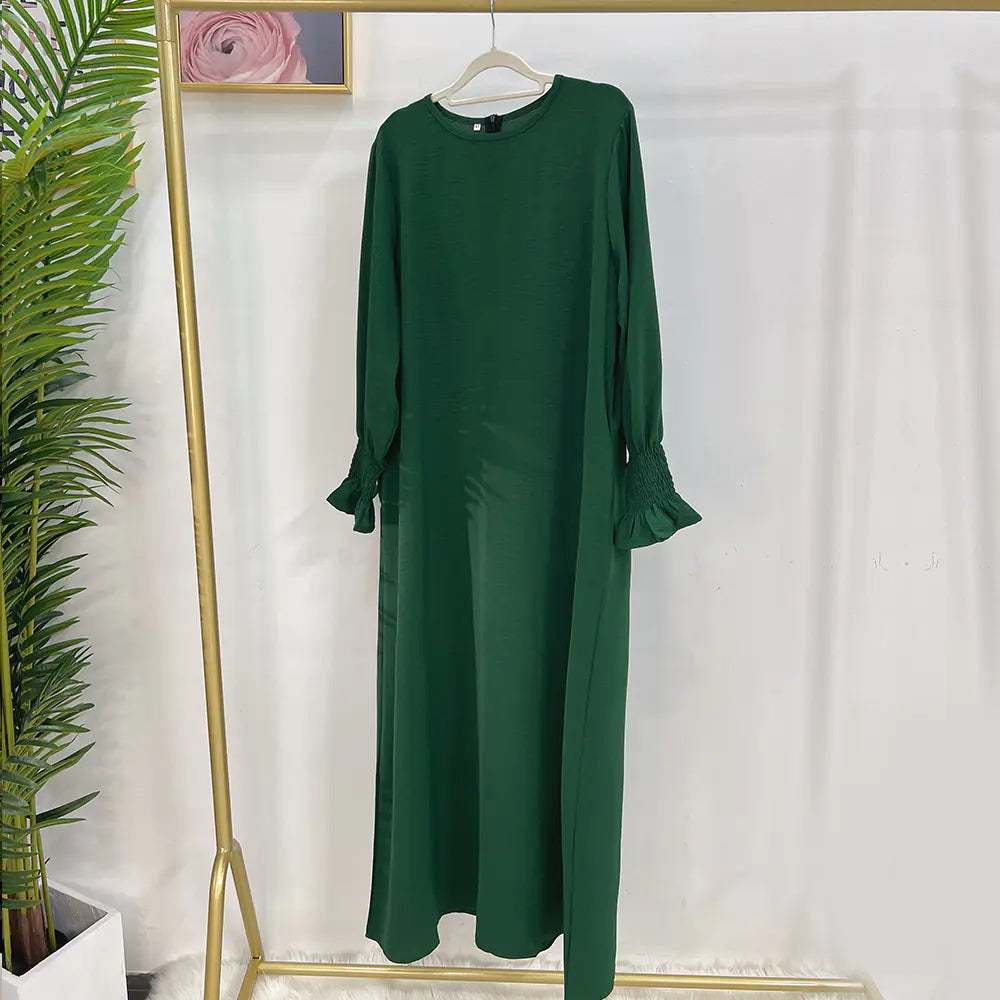 Relaxed Solid Maxi Dress