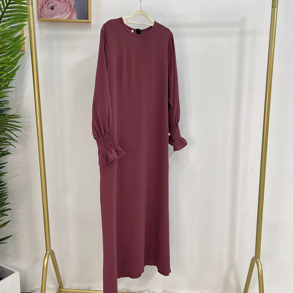 Relaxed Solid Maxi Dress