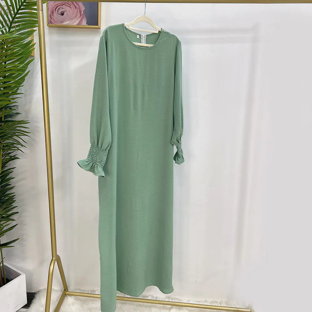 Relaxed Solid Maxi Dress