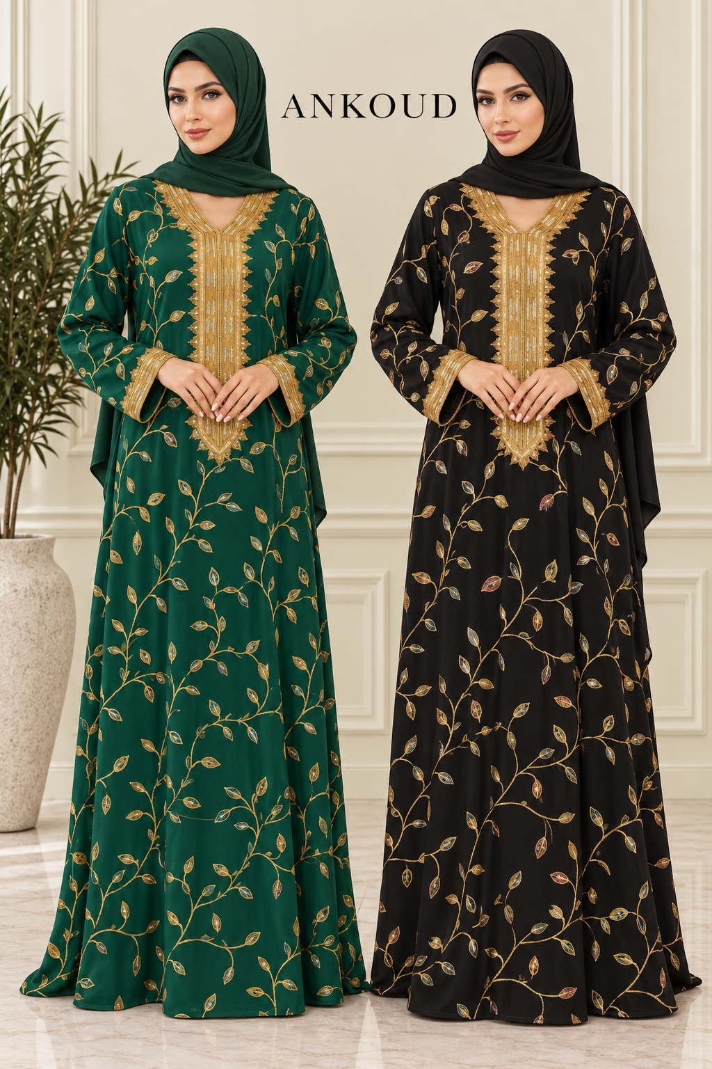 Embroidered Evening Jalabiya