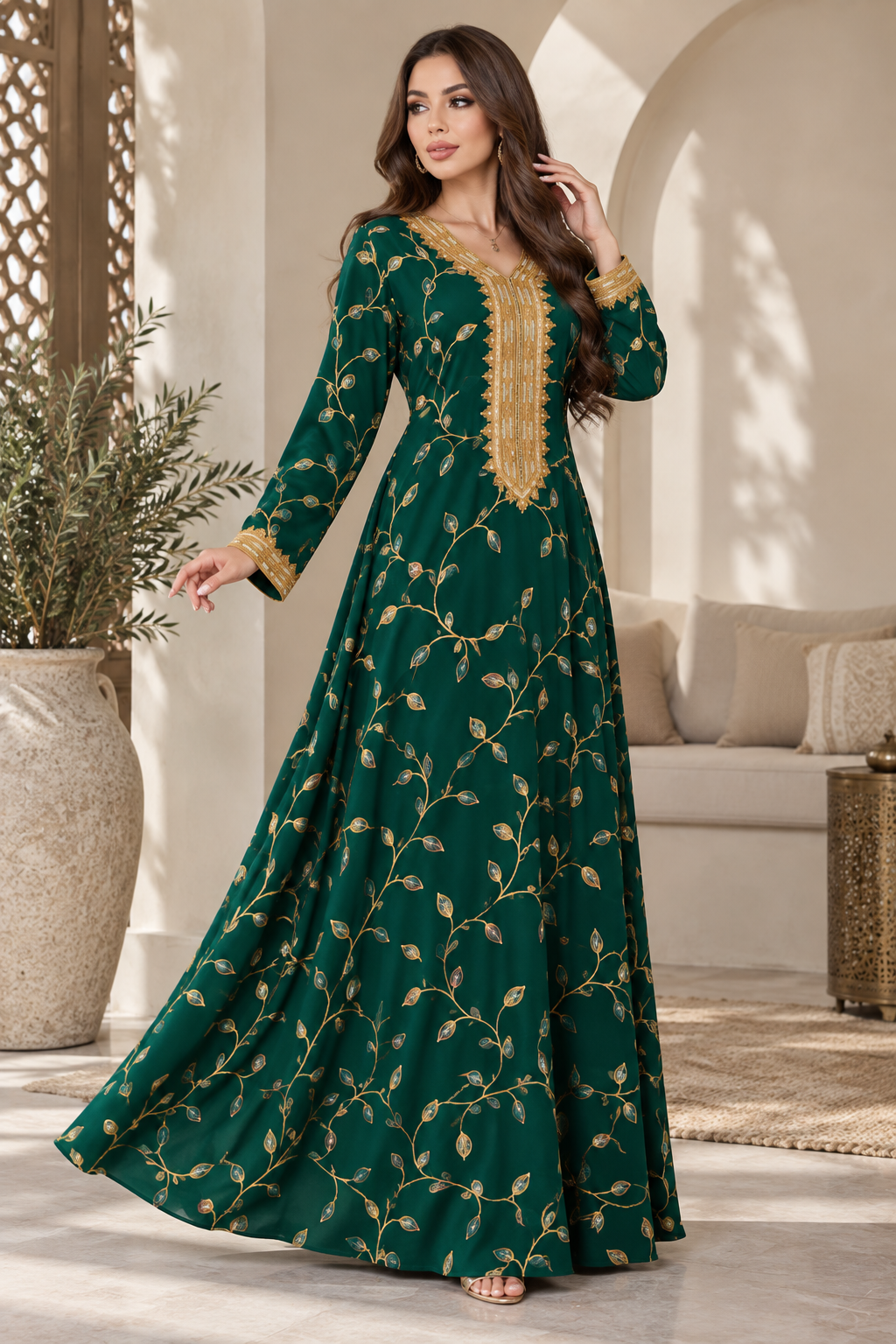 Embroidered Evening Jalabiya