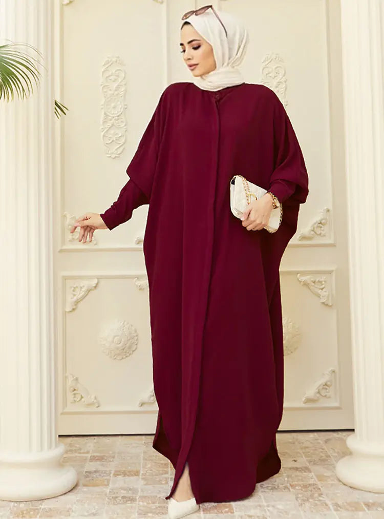 One-Size Batwing Abaya