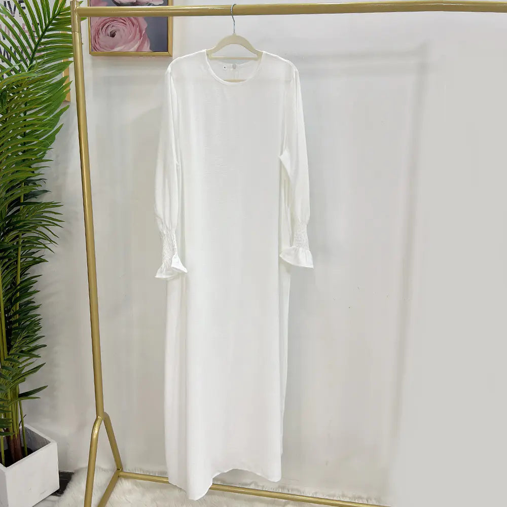 Relaxed Solid Maxi Dress
