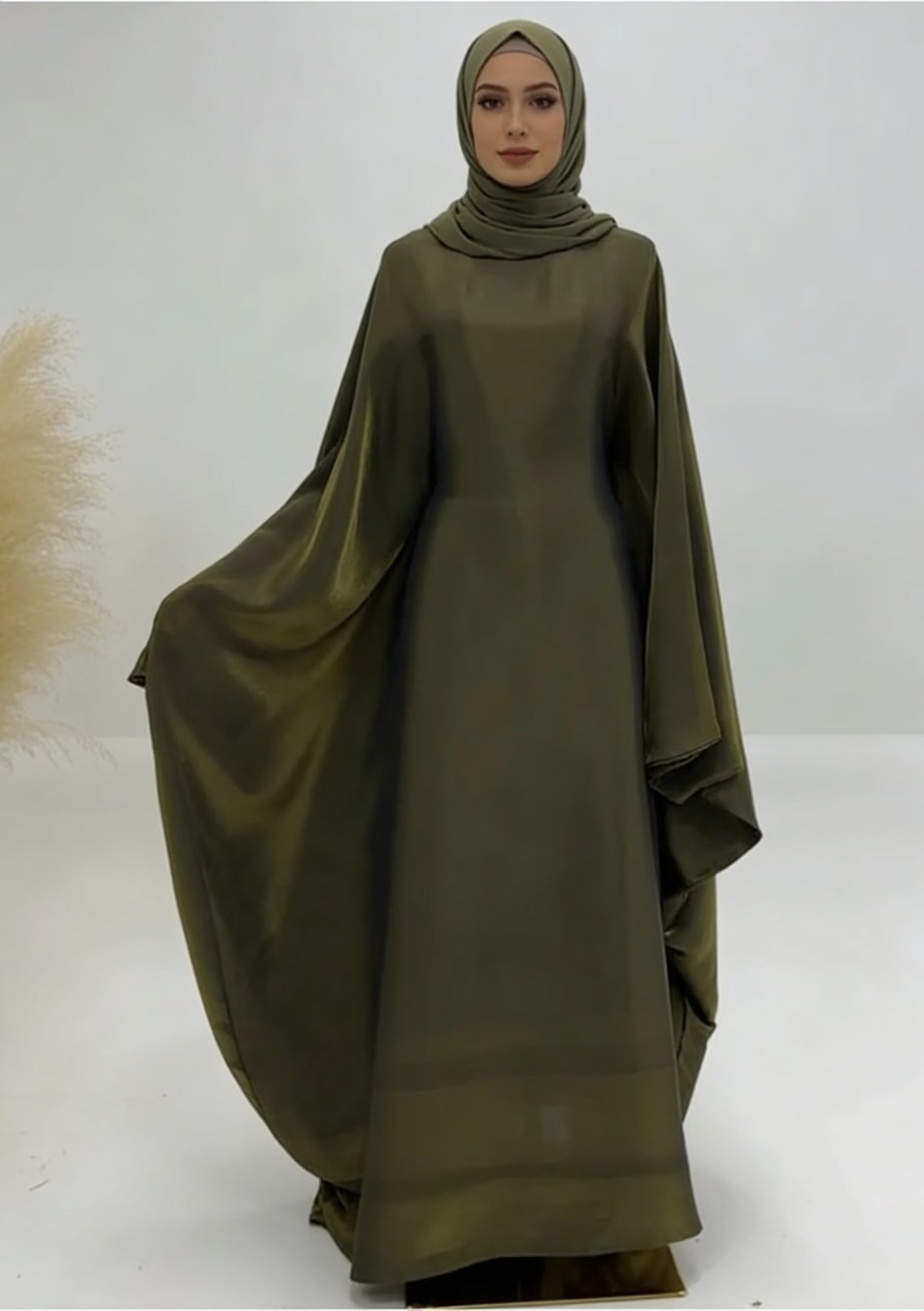Shimmer Butterfly Evening Abaya