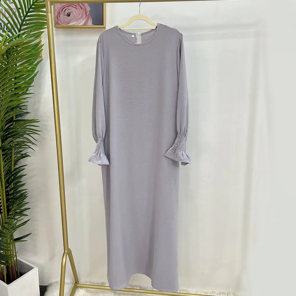 Relaxed Solid Maxi Dress