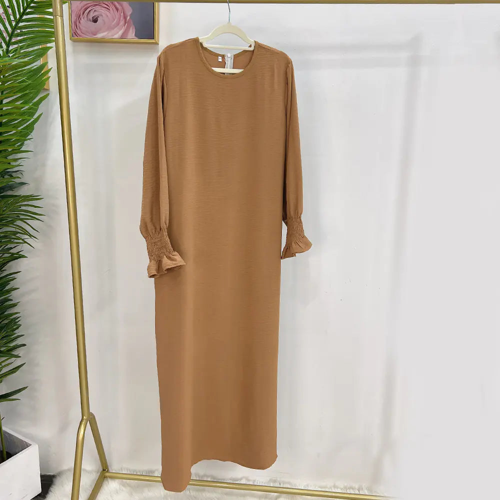 Relaxed Solid Maxi Dress