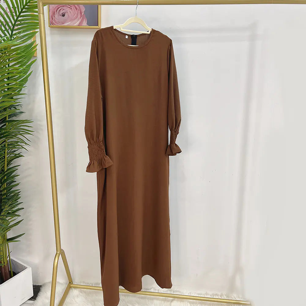 Relaxed Solid Maxi Dress
