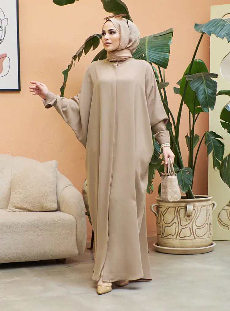 One-Size Batwing Abaya