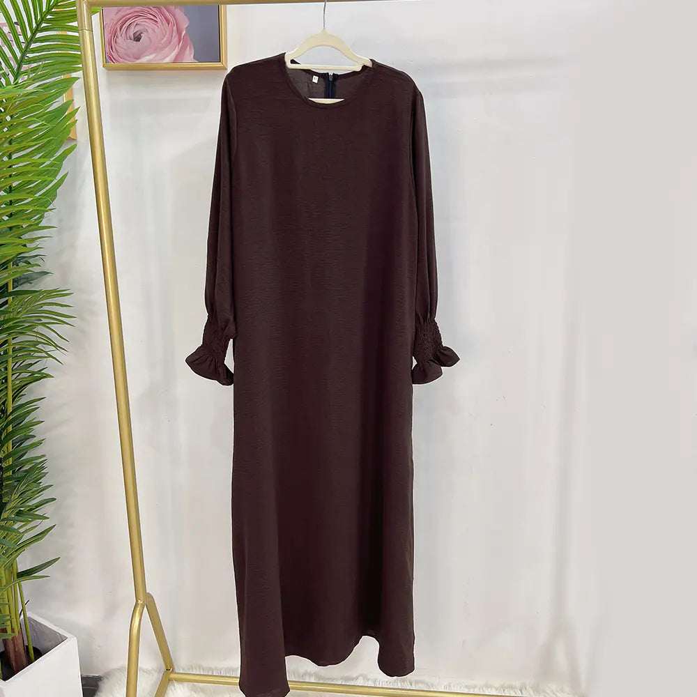 Relaxed Solid Maxi Dress