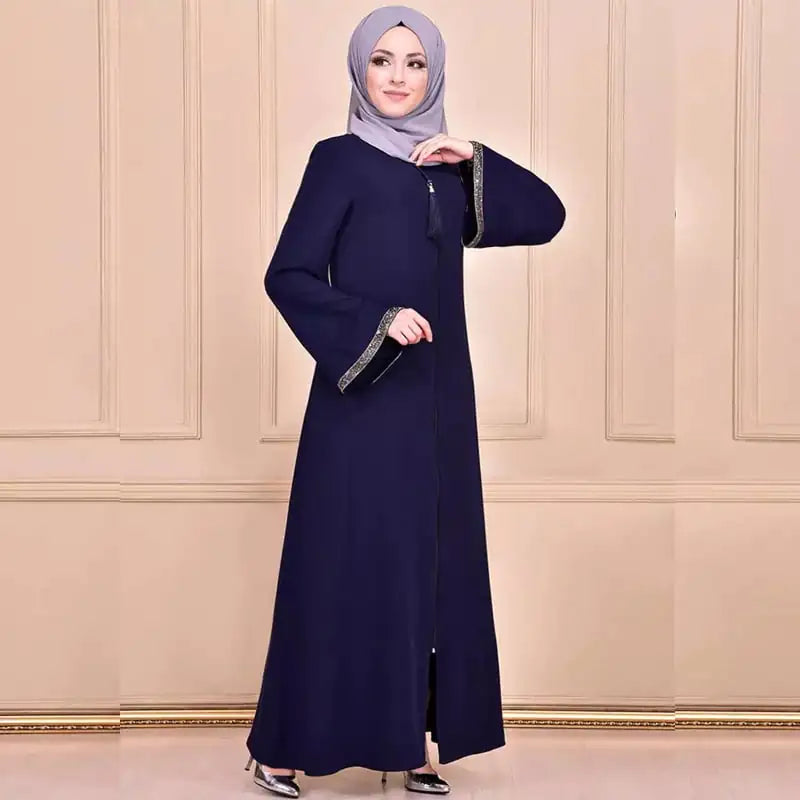 Zip-Front Jalabiya