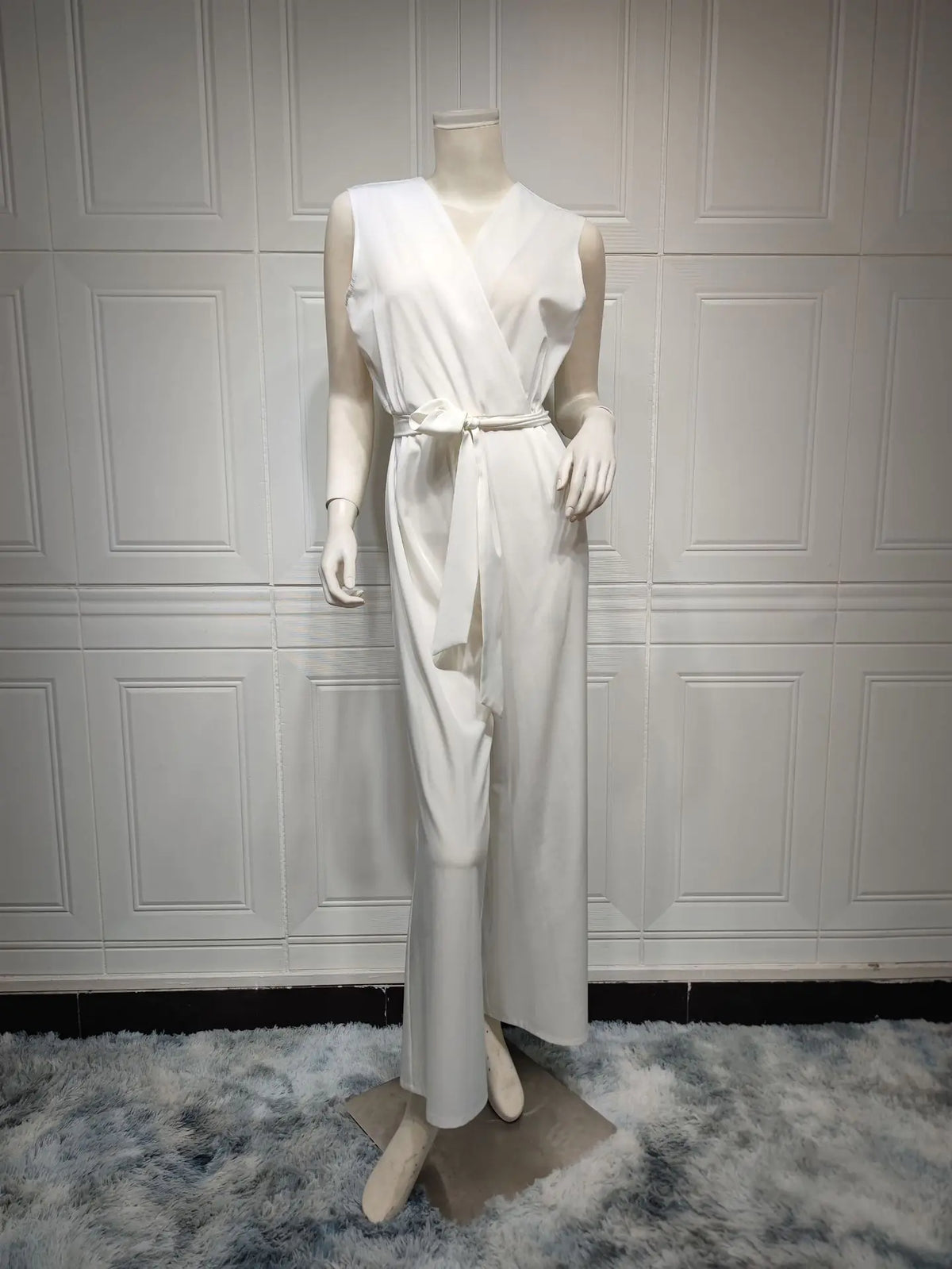 Chiffon Panel Open Abaya