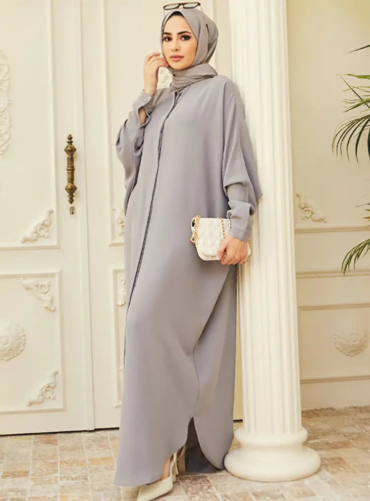 One-Size Batwing Abaya