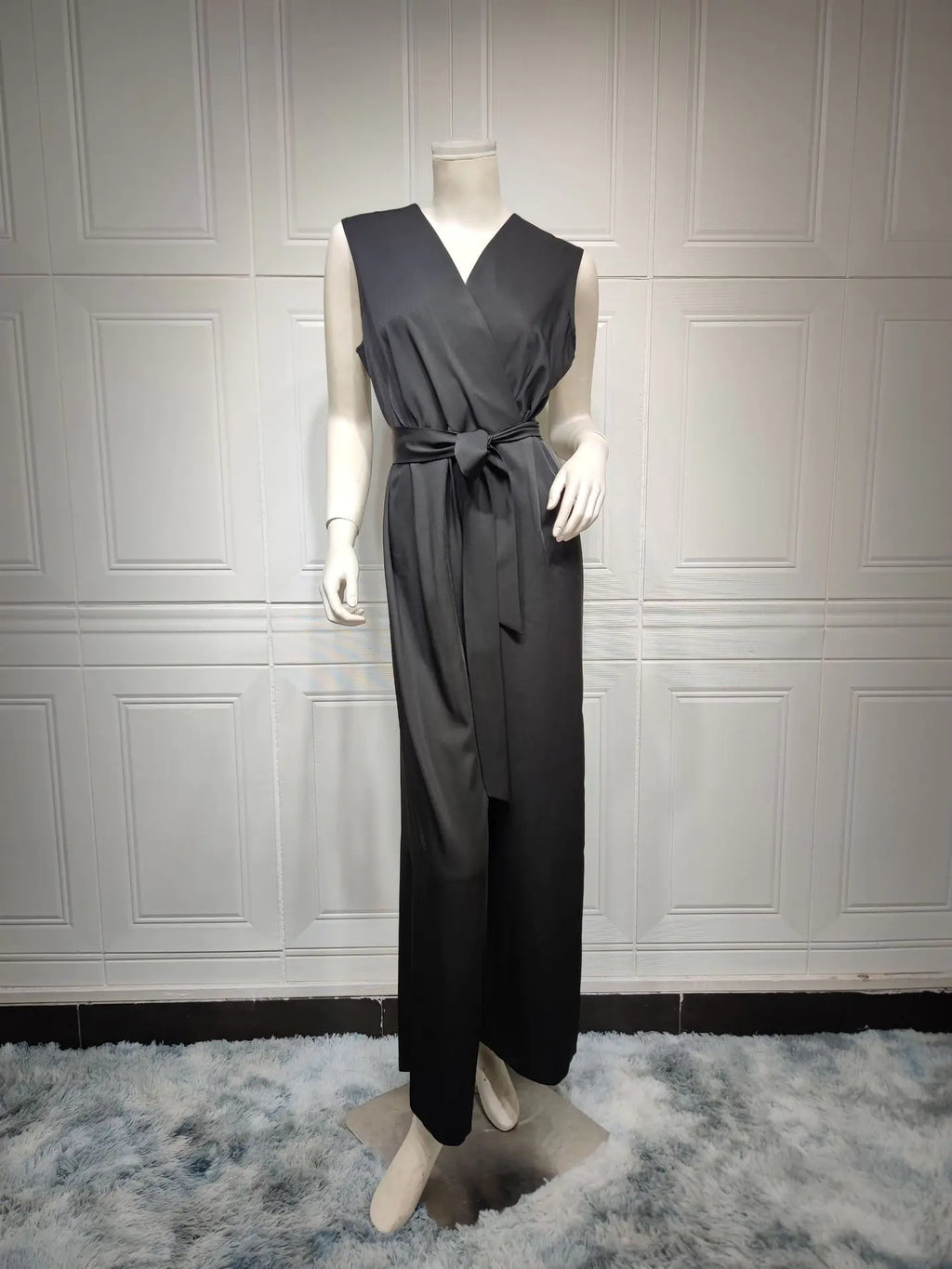 Chiffon Panel Open Abaya