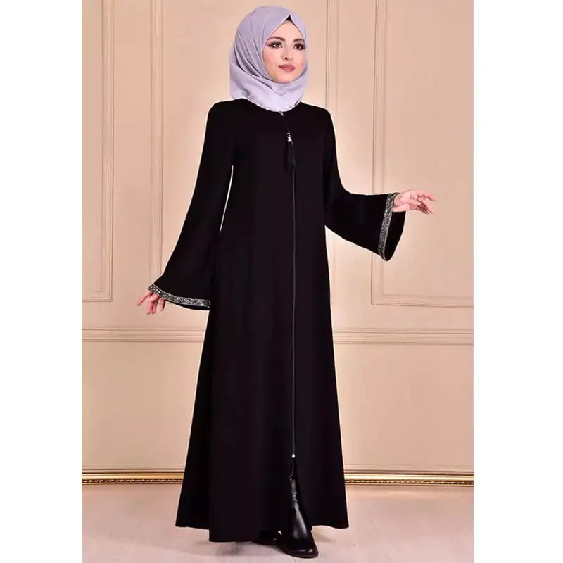 Zip-Front Jalabiya