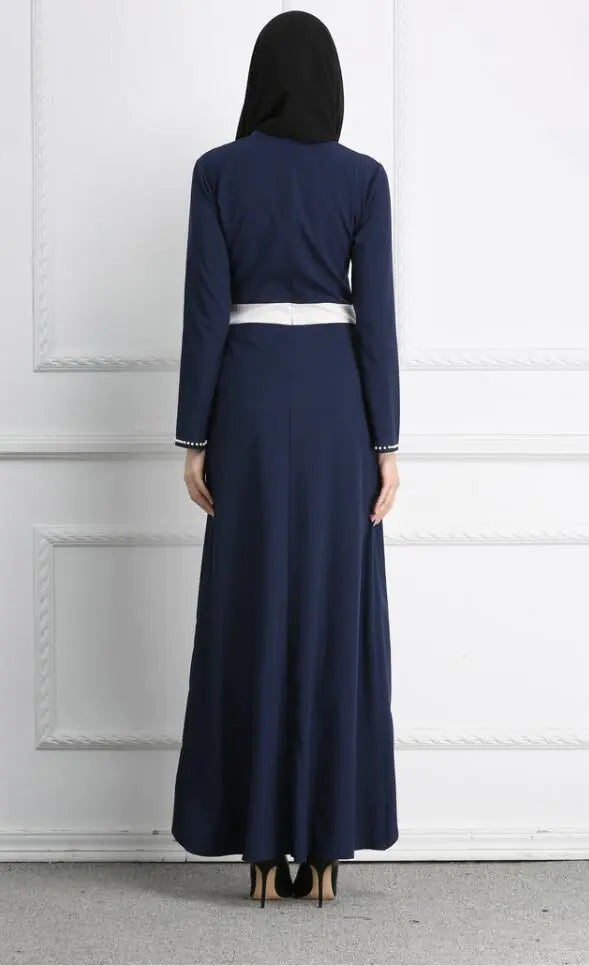 Beaded Patchwork Maxi Dress