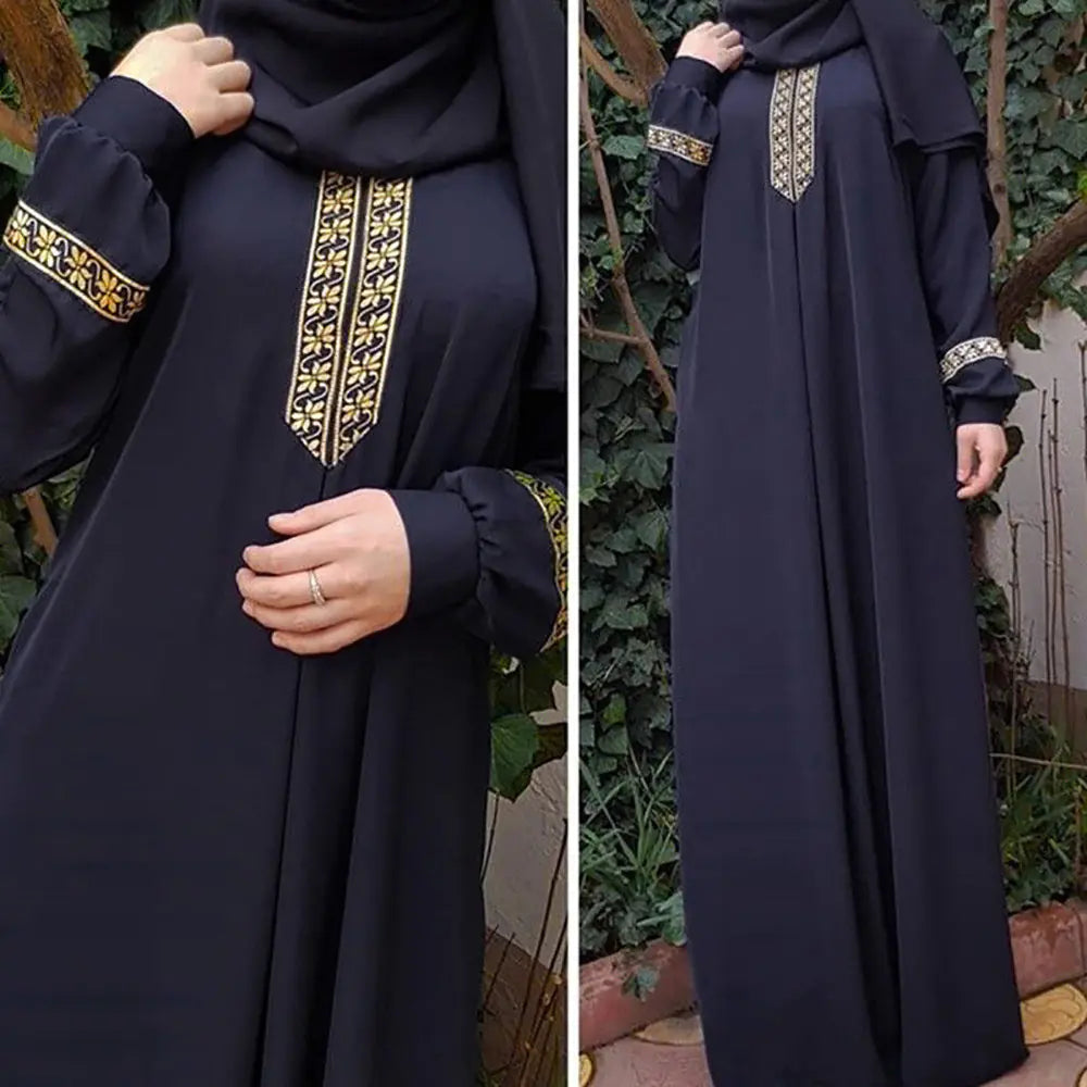 Printed Maxi Dress (S–5XL)
